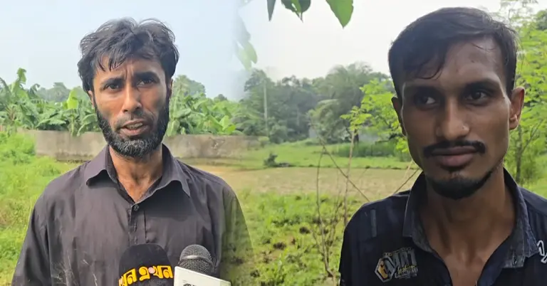 জনতার হাতে আটক দুই মাদকসেবী